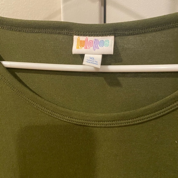 NWT Lularoe Julia Dress XL. Blue , Green and Gray. - Picture 4 of 5